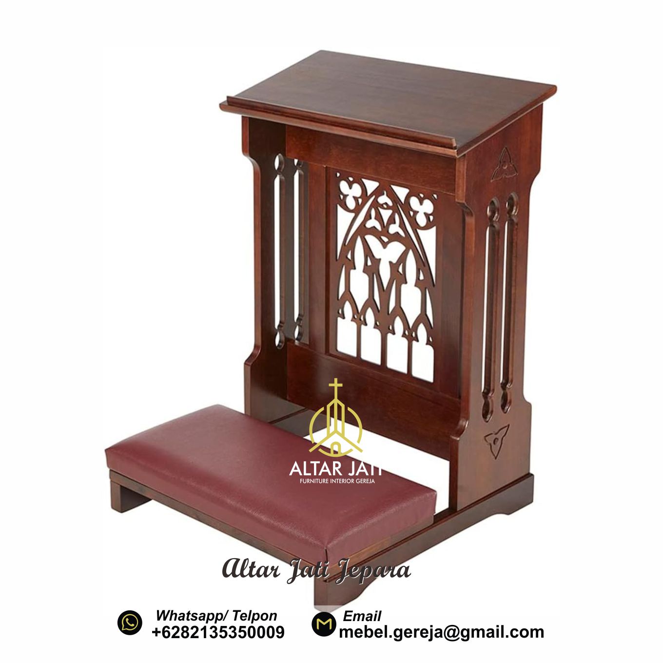 Jual Tempat Berlutut Gereja, jual tempat berlutut, tempat berlutut gereja, tempat berlutut katolik, tempat berlutut pernikahan, meja berlutut di gereja, Tempat berlutut, tempat berdoa, Meja berdoa gereja, meja berdoa katolik, meja berlutut, meja berdoa, meja berlutut gereja, bangku berlutut, jual tempat berlutut, tempat berlutut pernikahan, tempat berlutut di rumah, jual meja doa gereja, harga tempat berlutut, harga meja berdoa, bangku berdoa, tempat berdoa gereja, tempat berlutut kayu, tempat berlutut jati, tempat berlutut kayu jati, dekorasi ruang doa di rumah, desain ruang doa katolik, desain ruang doa Kristen, tempat doa katolik di rumah, meja doa katolik di rumah, meja doa Kristen, meja doa katolik, tempat berlutut di gereja, tempat doa berlutut, tempat berlutut gereja, ruang pengakuan dosa, prie-dieu, wood prie-dieu, tempat berlutut katolik, interior gereja, church kneeler, ruangan gereja katolik, kneeling pew, pre-dieu, church kneeler, isi dalam gereja katolik, furniture interior gereja, mebel gereja, furniture gereja