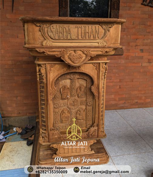 Mimbar Sabda Katolik Motif Relief Kayu Jati, jual mimbar katolik, harga mimbar gereja katolik, mimbar katolik kayu jati ukir, mimbar gereja kayu jati ukir jepara, Jual mimbar gereja, jual podium gereja, mimbar gereja, podium gereja, mimbar gereja minimalis, mimbar gereja katolik, mimbar imam gereja, podium gereja katolik, podium imam gereja, mimbar gereja protestan, mimbar gereja protestan modern, mimbar katolik modern, mimbar gereja sederhana, harga mimbar gereja, contoh mimbar gereja, contoh mimbar gereja minimalis, mimbar gereja Kristen, mimbar Kristen, mimbar kecil gereja, mimbar minimalis gereja, mimbar ceramah katolik, mimbar ceramah gereja katolik, cara membuat mimbar gereja, mimbar sabda, podium katolik, jual podium katolik, podium katolik jati, podium gereja katolik, mimbar romo gereja, mimbar pastor gereja, podium romo gereja, mimbar pemimpin gereja, mimbar katolik kayu jati, mimbar sabda katolik, ambo katolik, altar gereja katolik, mimbar ceramah gereja protestan, mimbar HKBP kayu jati, mimbar gereja katolik, mimbar gereja yang bagus, mimbar sabda imam gereja, ukuran mimbar gereja, podium gereja hkbp, mimbar pidato gereja, mimbar pidato, desain mimbar, desain mimbar gereja, mimbar gereja katedral, mimbar gereja katedral Jakarta, mimbar gereja hkbp, ukuran tinggi mimbar gereja, podium gereja katedral, jual pulpit gereja, mebel gereja hkbp, furniture gereja hkbp, interior gereja hkbp, supplier mimbar gereja, model podium gereja, model mimbar gereja, harga pulpit gereja, model pulpit gereja, desain pulpit gereja, church ambo, ambo church, podium katedral Jakarta, podium gereja katolik, gambar mimbar kecil gereja, mimbar gereja ukir, mimbar sabda gereja, gambar podium gereja, gambar mimbar kecil gereja, gambar mimbar gereja, gambar mimbar gereja minimalis, mimbar ceramah gereja, podium sabda gereja, podium ceramah gereja, podium gereja ukir, altar gereja, altar gereja katolik, interior gereja katolik, interior gereja, desain gereja katolik, produsen mimbar gereja, produsen mimbar gereja berkualitas, mimbar jati gereja, produsen interior gereja, mimbar gereja besar, mimbar kecil gereja, mimbar gereja jati, mimbar Kristen protestan, mimbar protestan minimalis, desain mimbar modern, mimbar katolik, perlengkapan interior gereja, dekorasi interior gereja, interior gereja, desain interior gereja, mimbar gereja jati, podium gereja jati, jual mimbar jati, mimbar jati gereja, podium jati gereja, bentuk mimbar gereja, desain podium gereja, desain mimbar gereja, model terbaru mimbar, model terbaru podium gereja, jual mimbar gereja Balikpapan, jual mimbar gereja manado, jual mimbar gereja maluku, jual mimbar gereja NTT, Jual mimbar gereja ambon, mimbar pidato gereja, kursi imam gereja, mimbar pastor, podium pastor, gambar mimbar gereja protestan minimalis, church podium, church sanctuary, mimbar gereja modern, mimbar gereja ukir jepara, mimbar katolik ukir jepara, ambos church, podium gereja modern, jual mimbar di Jakarta, jual mimbar di medan, jual mimbar di samarinda, jual mimbar di manado, mimbar gereja katedral, mimbar gereja gpdi, podium gereja katedral, jual mimbar gereja Jakarta, mimbar gereja medan, mimbar gereja ternate, mimbar gereja palu, mimbar gereja Jakarta, jual mimbar gereja di Jakarta, jual mimbar gereja di Surabaya, jual mimbar gereja di medan, jual mimbar gereja di NTT, mimbar gereja manado, mimbar gereja NTT, mimbar gereja samarinda, mimbar gereja Sulawesi, mimbar gereja kupang, mimbar gereja timor leste, mimbar katolik timor leste, mimbar gereja papua, podium gereja Jakarta, podium gereja papua, podium gereja medan, jesus last supper, jual mimbar gereja palangkaraya, mimbar gereja Pontianak, mimbar gereja medan, mimbar gereja Riau, podium gereja manado, meja altar sembahyang, meja sembahyang modern, meja altar minimalis, meja altar modern, meja altar perjamuan, meja altar gambar perjamuan, model altar gereja gpdi, jasa interior gereja, supplier mebel gereja, supplier interior gereja, interior gereja katedral, jual mimbar gereja Balikpapan, jual mimbar gereja samarinda, jual mimbar gereja Pontianak, jual mimbar gereja manado, mimbar katolik manado, Jual mebel gereja, harga mebel gereja, mebel gereja murah, toko rohani, toko rohani di Jakarta, toko rohani katolik, toko rohani Kristen, toko rohani di Surabaya, toko rohani di bandung, furniture gereja murah, toko rohani Kristen Jakarta, mimbar gereja palangkaraya, mibar katolik Pontianak, jual mimbar gereja samarinda, altar gereja, desain mimbar gereja, model bangku gereja, bangsal gereja, mimbar gereja minimalis, mimbar gereja akrilik, mimbar masjid, bangku gereja sederhana, mimbar gereja katolik, harga bangku gereja, mebel interior gereja, furniture interior gereja, mebel perlengkapan gereja, furniture perlengkapan gereja, church podium, lectern church, podium and lectern for church, Church meuble, church Furniture