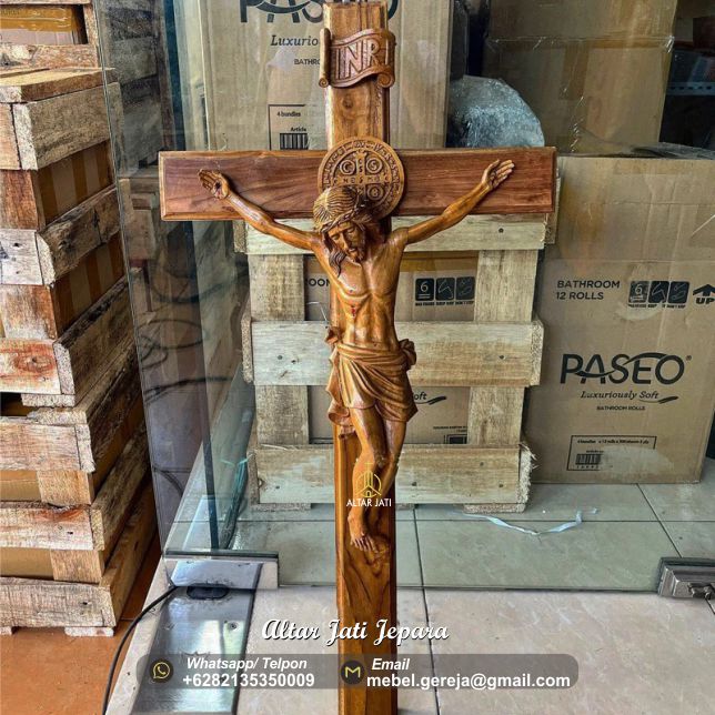 Salib Katolik Benediktus Kayu Jati, jual salib yesus katolik, harga salib katolik, salib dinding katolik, salib katolik kayu jati, salib gereja katolik, Jual salib yesus, salib yesus, salib yesus katolik, ukuran salib yesus, gambar patung salib, gambar ukiran patung salib, harga salib yesus, harga patung salib, harga patung salib kayu jati, harga patung salib yesus, patung salib kayu jati, salib dinding yesus, jual salib dinding, jual salib dinding yesus, harga salib dinding, patung salib yesus jati, jual salib katolik, salib tuhan yesus, salib tuhan yesus kayu, salib tuhan yesus katolik, gambar salib tuhan yesus, salib yesus kristus, salib tuhan yesus, harga salib katolik, salib yesus katolik, relief patung salib yesus, relief ukir jepara, ukiran salib yesus, salib yesus jati, salib yesus ukiran, ukiran patung salib, ukiran patung yesus, ukiran yesus, alkitab, arti meja altar, salib yesus ukuran besar, patung salib yesus besar, jual salib yesus 2026, harga salib yesus 2026, Jesus catholic cross, corpus yesus, corpus yesus kayu jati, salib altar gereja, salib kayu besar, corpus salib yesus, patung corpus yesus, salib katolik kayu, salib kayu katolik, jual salib dinding besar, patung salib katolik, salib kayu katolik, salib kayu besar, patung salib besar, patung corpus yesus, patung salib kayu jati, patung salib yesus kayu jati, salib dinding rumah, salib yesus di rumah, daging jesus, darah Jesus, dekorasi gereja, ekaristi, furniture gereja terbaru, furniture rohani, gereja, gereja katholik, gereja klasik, jesus cross, wood jesus cross, salib dinding katolik, jual salib dinding besar, patung saib katolik, patung salib yesus, salib dinding gereja, salib gereja katolik, jual patung corpus yesus, jesus cross, catholic cross, church cross, wood cross jesus, gereja kristen, gereja modern, gerejaindonesia, ukiran salib yesus, salib ukuran besar, salib yesus kayu jati, salib gereja, jual salib gereja, harga salib gereja, salib gereja murah, gereja katolik indonesia, hari raya natal, hiasan dinding, hiasan dinding, ukuran salib, ukuran salib yang benar, ukuran salib ideal, ukuran salib gereja, ukuran salib besar yang benar, interior gereja, jalan salib, jual salib di Pontianak, jual salib di palangkaraya, jalan salib, jual hiasan dinding, jual relief, kalung salib, katholik indonesia, jual salib di manado, jual salib di NTT, katolik insta, katolik vid gram, makna meja altar, meja altar, meja altar gereja katolik, jual salib di Palangka Raya, jual salib di manado, jual salib di Pontianak,jual salib di Banjarmasin, meja altar gereja kristen, meja pengorbanan, meja suka cita, natal, omk indonesia, omk indonesia, orang muda katholik indonesia, orang muda katolik, ornamen relief, paskah, salib yesus katolik, patung rohani, perayaan ekaristi, relief, relief perjamuan kudus, relief perjamuan suci, relief kayu, relief perjalanan salib, sahabat katholik, sahabat perjamuan, salib, salib duduk, salip, toko rohani, tokorohani, ukiran, ukiran kayu jati, ukiran relief, ukiran jati, ukiran kayu, umat katholik, mebel gereja, patung ukir jepara, jual salib di Jakarta, ukiran patung jepara, jual salib di Kalimantan, jual salib di sumut, jual salib di Pontianak, jual salib di Balikpapan, jual salib di palangkaraya, jual salib di maluku, jual salib di manado, relief patung jepara, ukiran relief jepara, furniture gereja, jual furniture gereja, jual mebel gereja, toko rohani Kristen, toko rohani katolik, toko rohani di Jakarta, patung sallib terbesar di dunia, salib di golgota, logo salib yesus, jasa interior gereja, interior gereja, perlengkapan gereja, perlengkapan interior gereja, Jual salib dinding di Jakarta, jual salib dinding di Surabaya, Jual salib di Jakarta, jual salib di medan, jual salib di Surabaya, jual salib di NTT, toko rohani katolik, toko rohani katholik, toko rohani katholik di Jakarta, toko katolik online, toko rohani online, toko rohani di bandung, toko rohani di Jakarta, toko rohani Jakarta, toko rohani bandung