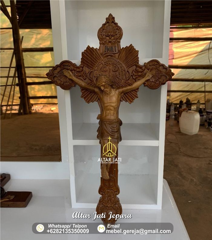 Salib Tuhan Yesus Benediktus, jual salib benediktus, gambar salib benediktus, salib santo benediktus, arti salib benediktus, salib benediktus kayu jati, Jual salib yesus, salib yesus, salib yesus katolik, ukuran salib yesus, gambar patung salib, gambar ukiran patung salib, harga salib yesus, harga patung salib, harga patung salib kayu jati, harga patung salib yesus, patung salib kayu jati, salib dinding yesus, jual salib dinding, jual salib dinding yesus, harga salib dinding, patung salib yesus jati, jual salib katolik, salib tuhan yesus, salib tuhan yesus kayu, salib tuhan yesus katolik, gambar salib tuhan yesus, salib yesus kristus, salib tuhan yesus, harga salib katolik, salib yesus katolik, relief patung salib yesus, relief ukir jepara, ukiran salib yesus, salib yesus jati, salib yesus ukiran, ukiran patung salib, salib yesus kristus, salib benediktus, salib yesus benediktus, salib katolik benediktus, salib santo benediktus, ukiran patung yesus, ukiran yesus, alkitab, arti meja altar, salib yesus ukuran besar, patung salib yesus besar, jual salib yesus 2026, harga salib yesus 2026, Jesus catholic cross, corpus yesus, corpus yesus kayu jati, salib altar gereja, salib kayu besar, corpus salib yesus, patung corpus yesus, salib katolik kayu, salib kayu katolik, jual salib dinding besar, patung salib katolik, salib kayu katolik, salib kayu besar, patung salib besar, patung corpus yesus, patung salib kayu jati, patung salib yesus kayu jati, salib dinding rumah, salib yesus di rumah, daging jesus, darah Jesus, dekorasi gereja, ekaristi, furniture gereja terbaru, furniture rohani, gereja, gereja katholik, gereja klasik, jesus cross, wood jesus cross, salib dinding katolik, jual salib dinding besar, patung saib katolik, patung salib yesus, salib dinding gereja, salib gereja katolik, jual patung corpus yesus, jesus cross, catholic cross, church cross, wood cross jesus, gereja kristen, gereja modern, gerejaindonesia, ukiran salib yesus, salib ukuran besar, salib yesus kayu jati, salib gereja, jual salib gereja, harga salib gereja, salib gereja murah, gereja katolik indonesia, hari raya natal, hiasan dinding, hiasan dinding, ukuran salib, ukuran salib yang benar, ukuran salib ideal, ukuran salib gereja, ukuran salib besar yang benar, interior gereja, jalan salib, jual salib di Pontianak, jual salib di palangkaraya, jalan salib, jual hiasan dinding, jual relief, kalung salib, katholik indonesia, jual salib di manado, jual salib di NTT, katolik insta, katolik vid gram, makna meja altar, meja altar, meja altar gereja katolik, jual salib di Palangka Raya, jual salib di manado, jual salib di Pontianak,jual salib di Banjarmasin, meja altar gereja kristen, meja pengorbanan, meja suka cita, natal, omk indonesia, omk indonesia, orang muda katholik indonesia, orang muda katolik, ornamen relief, paskah, salib yesus katolik, patung rohani, perayaan ekaristi, relief, relief perjamuan kudus, relief perjamuan suci, relief kayu, relief perjalanan salib, sahabat katholik, sahabat perjamuan, salib, salib duduk, salip, toko rohani, tokorohani, ukiran, ukiran kayu jati, ukiran relief, ukiran jati, ukiran kayu, umat katholik, mebel gereja, patung ukir jepara, jual salib di Jakarta, ukiran patung jepara, jual salib di Kalimantan, jual salib di sumut, jual salib di Pontianak, jual salib di Balikpapan, jual salib di palangkaraya, jual salib di maluku, jual salib di manado, relief patung jepara, ukiran relief jepara, furniture gereja, jual furniture gereja, jual mebel gereja, toko rohani Kristen, toko rohani katolik, toko rohani di Jakarta, patung sallib terbesar di dunia, salib di golgota, logo salib yesus, jasa interior gereja, interior gereja, perlengkapan gereja, perlengkapan interior gereja, Jual salib dinding di Jakarta, jual salib dinding di Surabaya, Jual salib di Jakarta, jual salib di medan, jual salib di Surabaya, jual salib di NTT, toko rohani katolik, toko rohani katholik, toko rohani katholik di Jakarta, toko katolik online, toko rohani online, toko rohani di bandung, toko rohani di Jakarta, toko rohani Jakarta, toko rohani bandung
