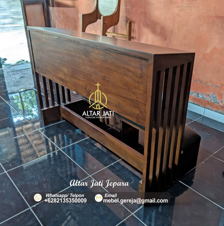 Tempat Berlutut Pernikahan Gereja Minimalis, jual tempat berlutut, harga tempat berlutut, tempat berlutut pernikahan gereja, meja pernikahan gereja minimalis, Tempat berlutut, tempat berdoa, Meja berdoa gereja, meja berdoa katolik, meja berlutut, meja berdoa, meja berlutut gereja, bangku berlutut, jual tempat berlutut, tempat berlutut pernikahan, tempat berlutut di rumah, jual meja doa gereja, harga tempat berlutut, harga meja berdoa, bangku berdoa, tempat berdoa gereja, tempat berlutut kayu, tempat berlutut Kristen, tempat berlutut katolik, tempat berlutut jati, tempat berlutut kayu jati, dekorasi ruang doa di rumah, desain ruang doa katolik, desain ruang doa Kristen, meja doa katolik, meja doa Kristen di rumah, tempat doa katolik di rumah, meja doa katolik di rumah, meja doa Kristen, meja doa katolik, tempat berlutut di gereja, tempat doa berlutut, meja berdoa katolik, tempat berlutut gereja, meja pernikahan gereja, altar pernikahan gereja, meja doa Kristen, meja doa katolik, meja berdoa katolik, tempat doa katolik di rumah, meja doa di gereja, meja doa di rumah, tempat berlutut di rumah, tempat berdoa dirumah, ruang pengakuan dosa, prie-dieu, wood prie-dieu, tempat berlutut katolik, interior gereja, church kneeler, ruangan gereja katolik, kneeling pew, pre-dieu, church kneeler, isi dalam gereja katolik, furniture interior gereja, mebel gereja, furniture gereja